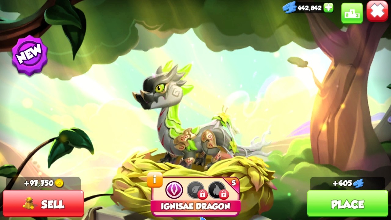 Hatched Ignisae ancient dragon-Dragon Mania legends | Luxor ancient event | DML
