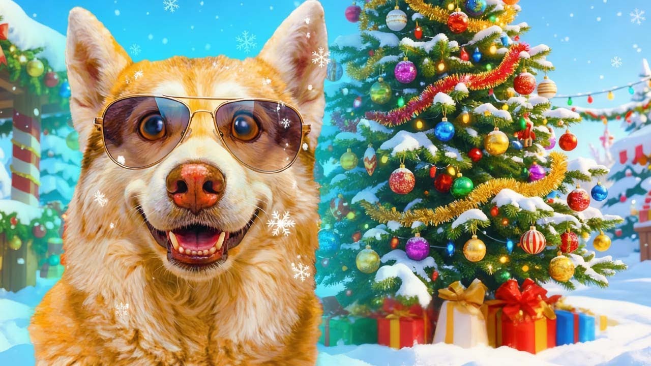 НОВОГОДНЕЕ ОБРАЩЕНИЕ ХАСКИ БУБЛИКА!! С НАСТУПАЮЩИМ!