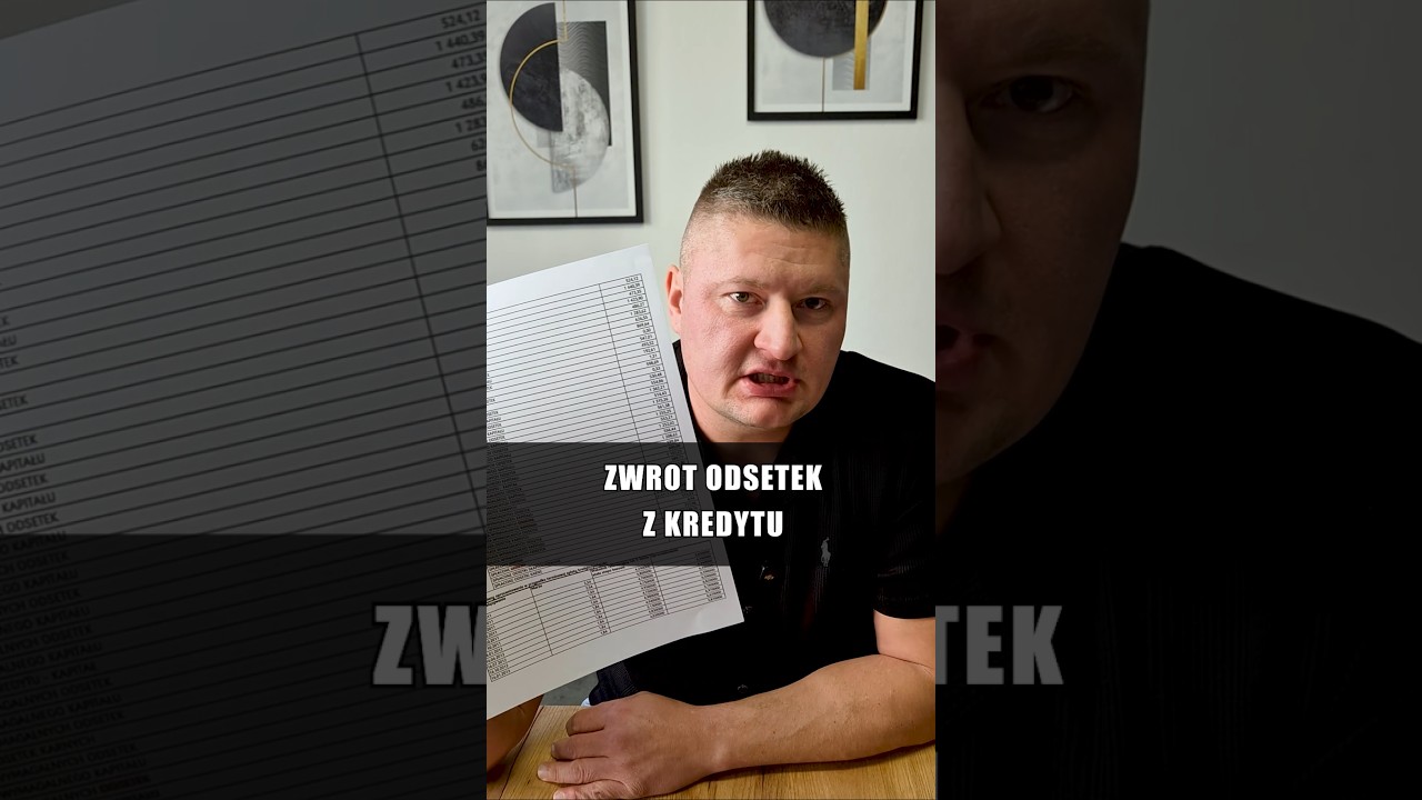 Zwrot odsetek z kredytu.