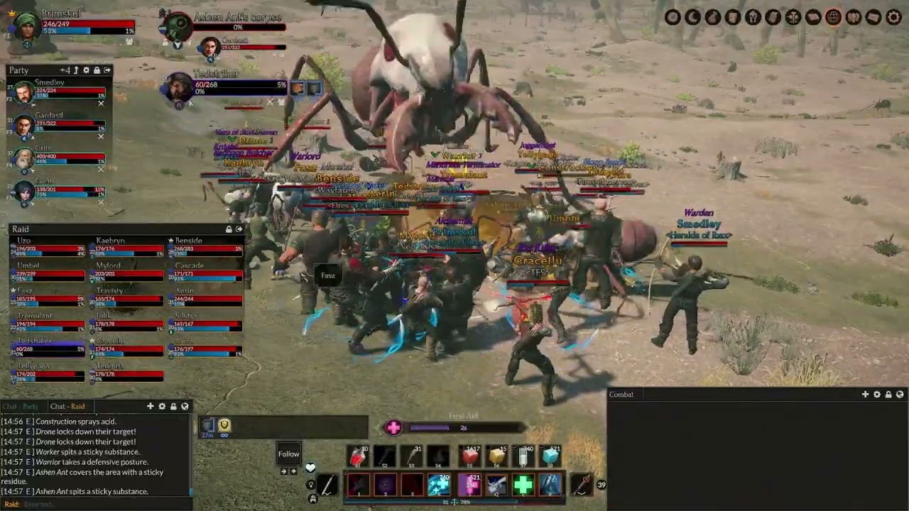 Embers Adrift Level 15-22-25 Raid Bosses.