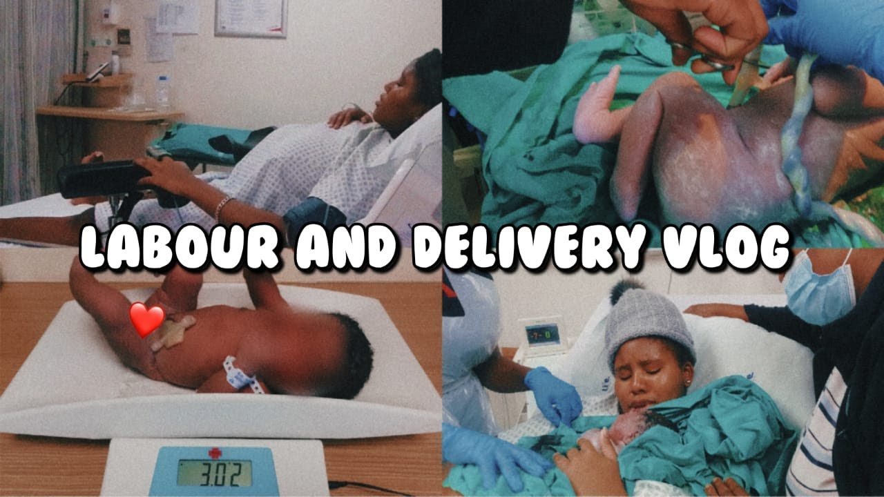 Official labour & Delivery vlog👣❤️raw & real🤒|TEEN MOM AT 16🐣|SOUTH AFRICAN YOUTUBER 🇿🇦