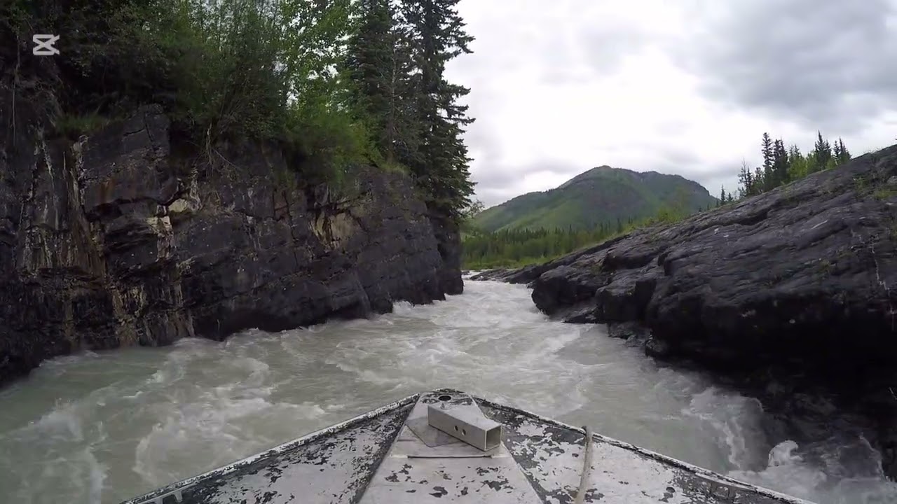 Banging around and turning around at the top of the Gatho River