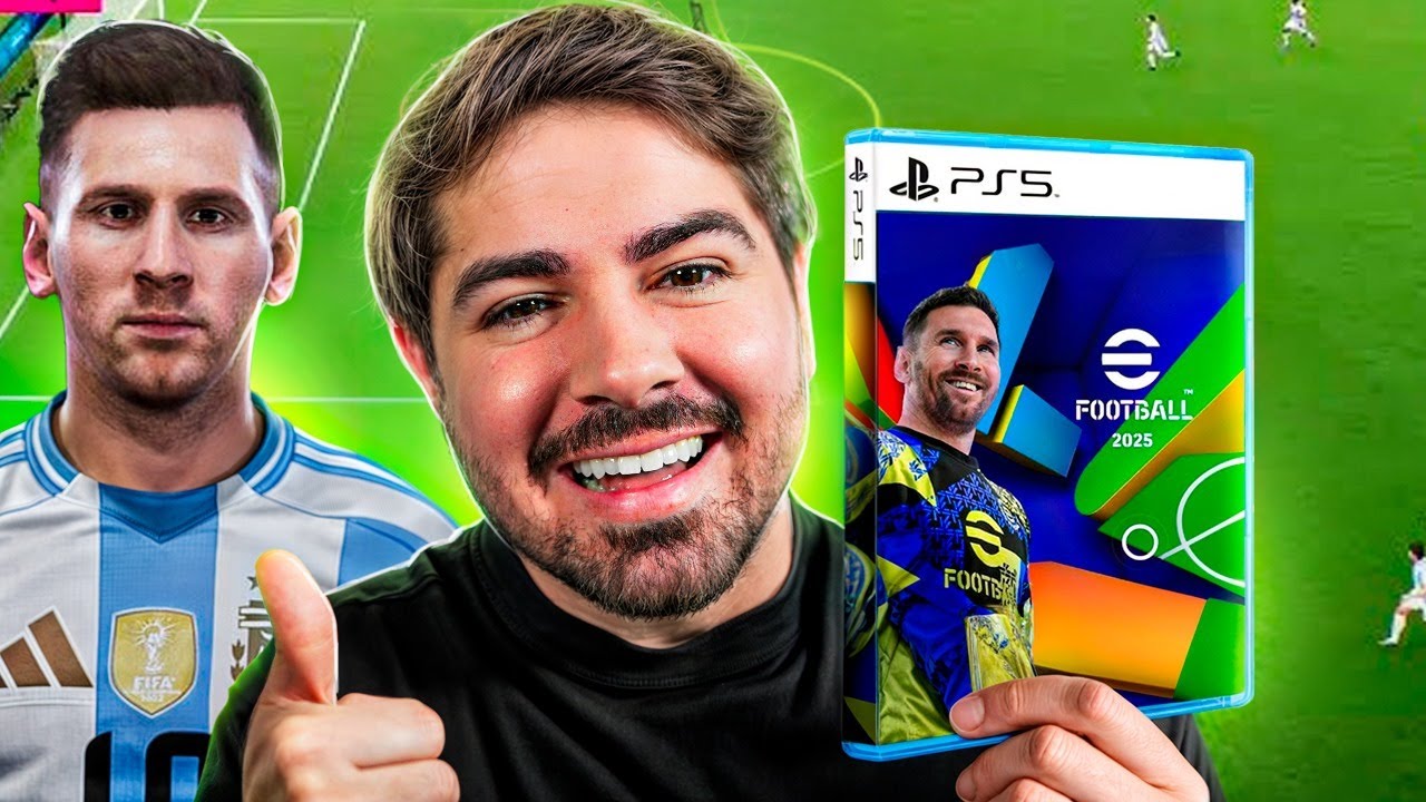 JOGANDO EFOOTBALL 2025 PELA PRIMEIRA VEZ! AGORA VAI!?