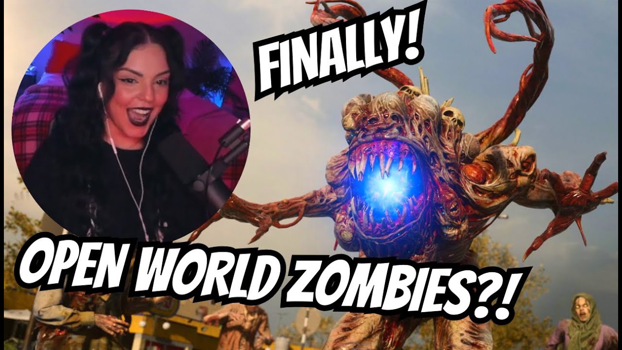 OPEN WORLD ZOMBIES?? Call Of Duty MW3 Zombies trailer reaction