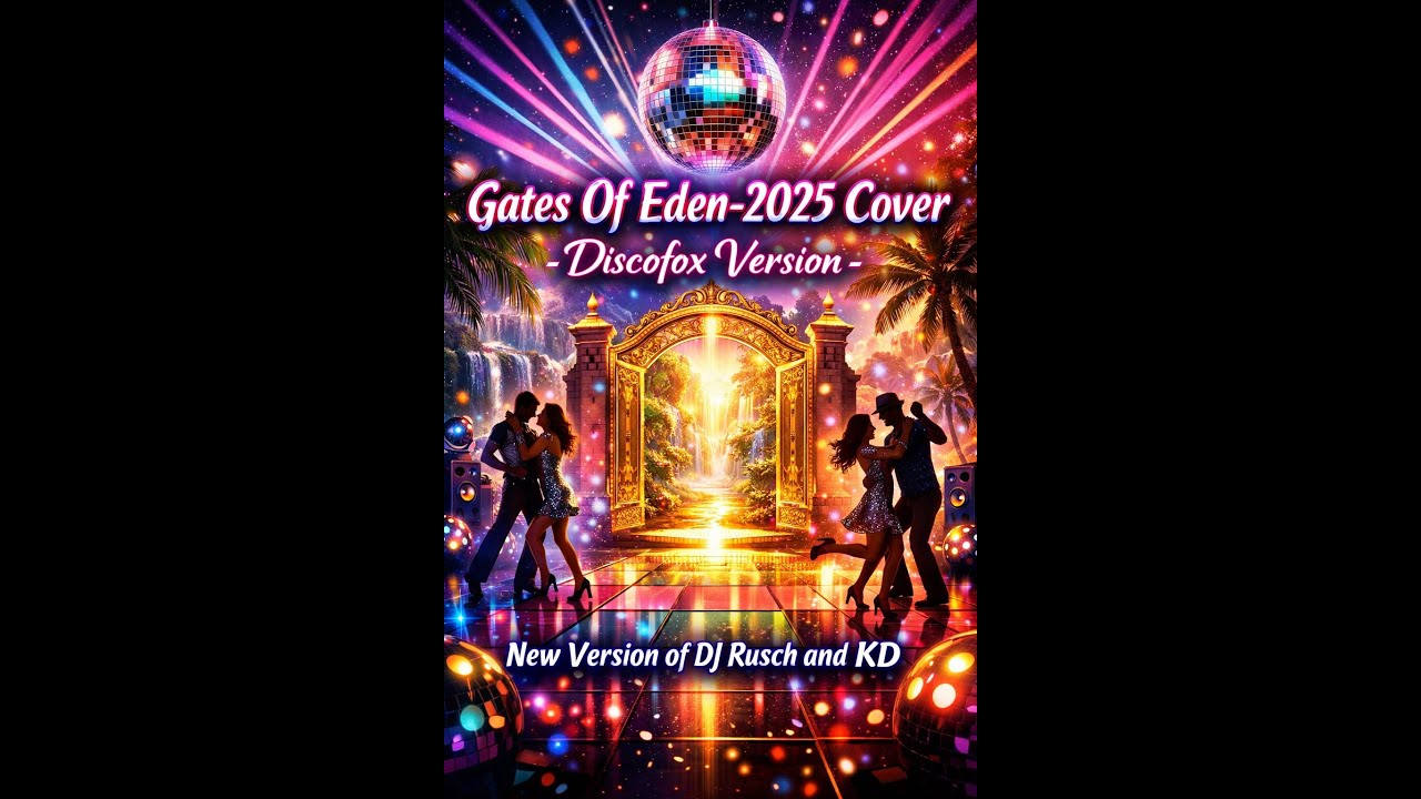 DJ Rusch-Gates Of Eden 2025 (Discofox Version)(CoverRemix) Jaqueline's Song, Go Trabi Go, #discofox