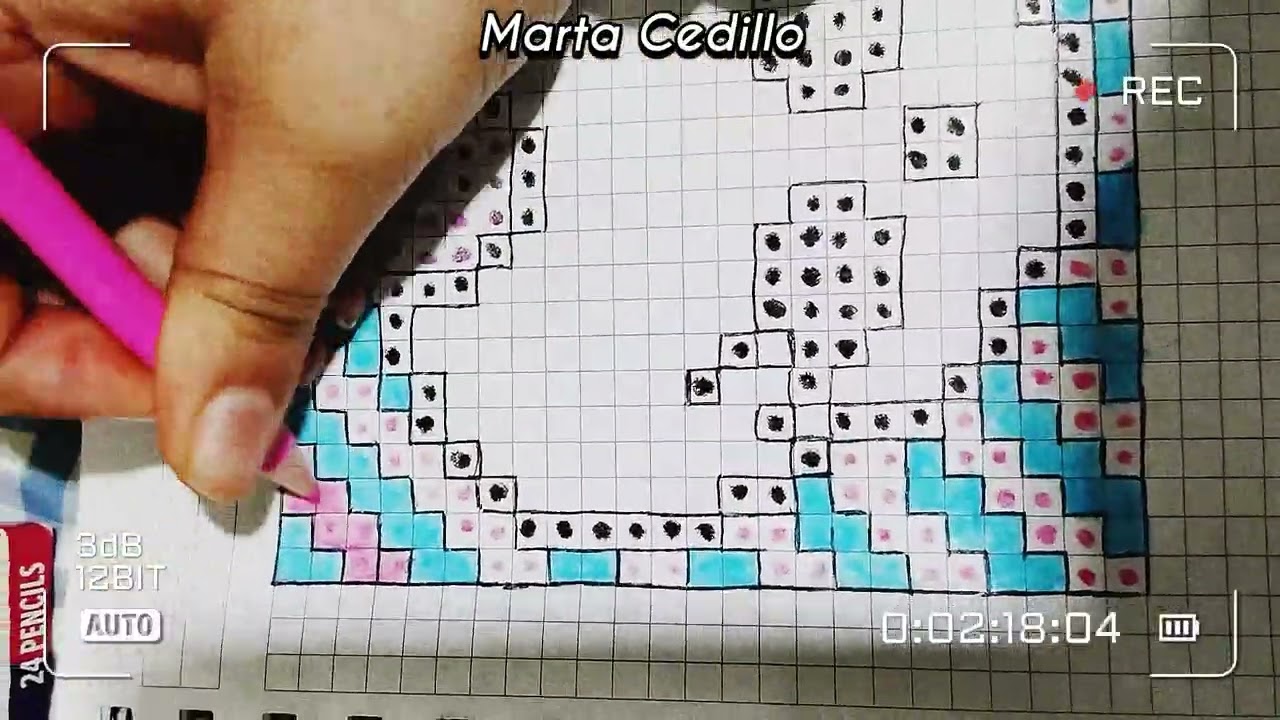 Dibujo del logo de monster high || Píxel Art
