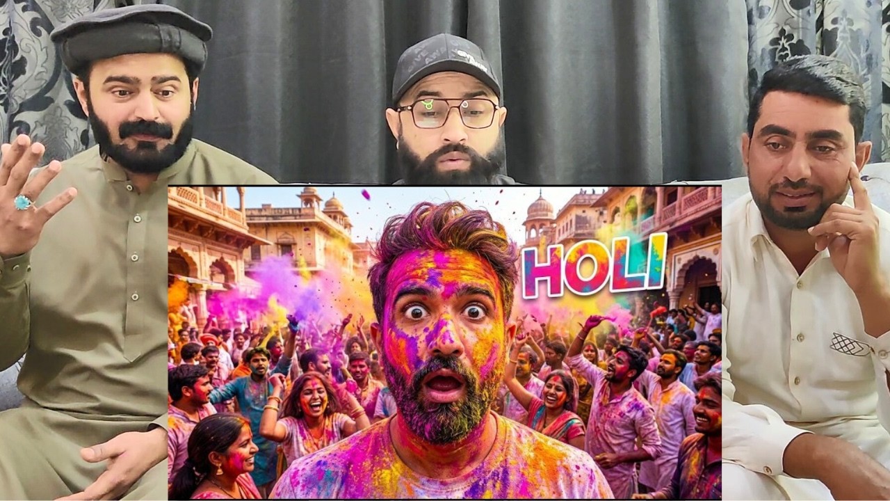 I Experienced the Wildest Holi in India  The Urban Guide #pakistanireaction