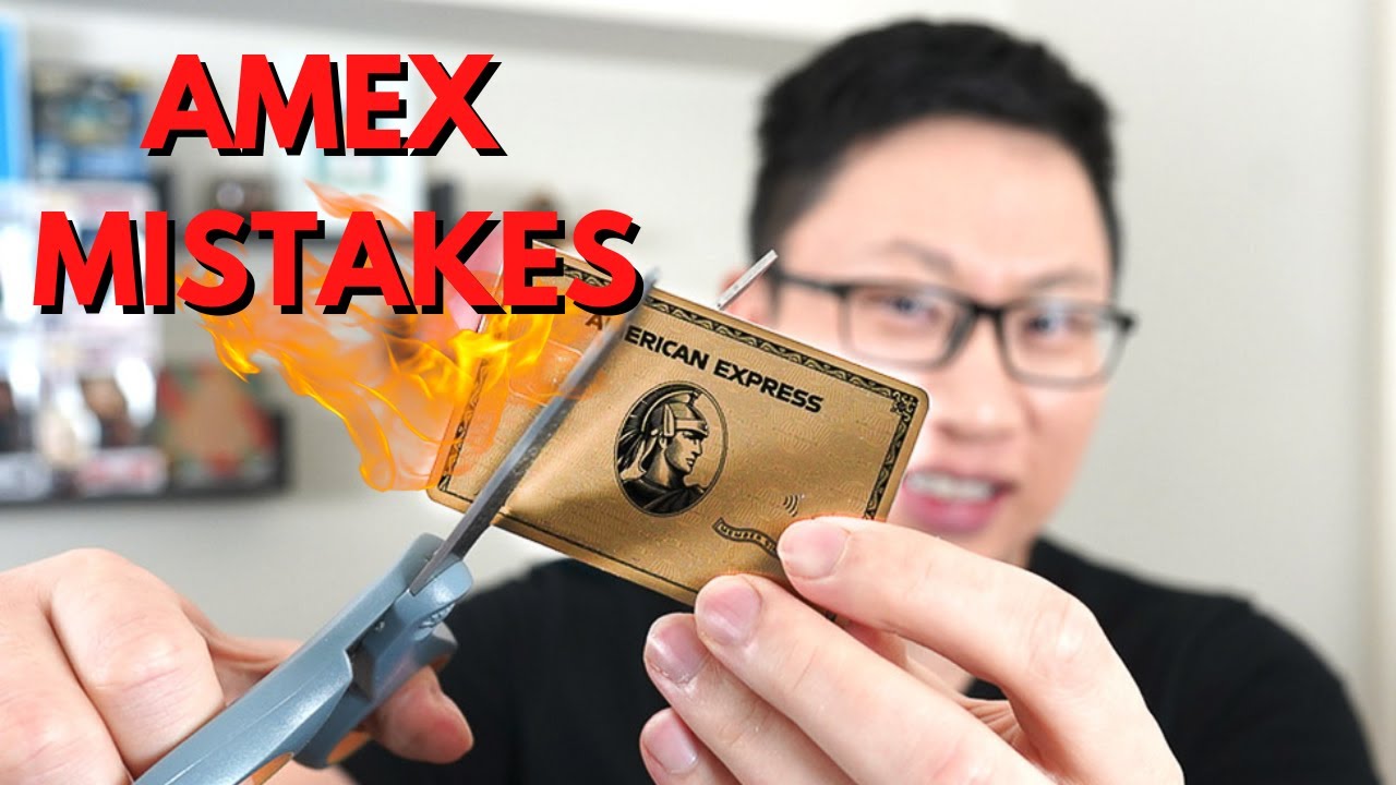 7 American Express Mistakes to AVOID | Amex Platinum, Amex Gold