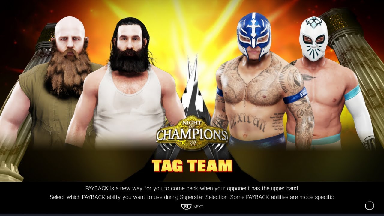 WWE 2K19 - The Wyatt Family vs. Rey Mysterio & Sin Cara