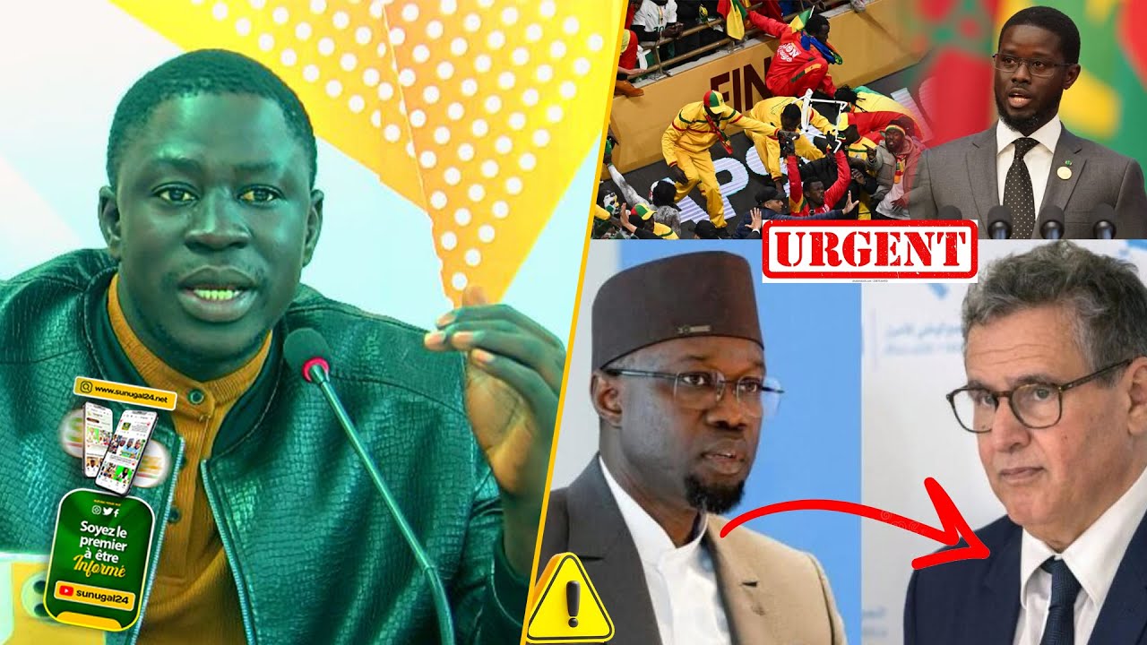 ce qui se cache derriere le voyage d’Ousmane Sonko au Maroc, Ousmane sarr lâche une exclusivité