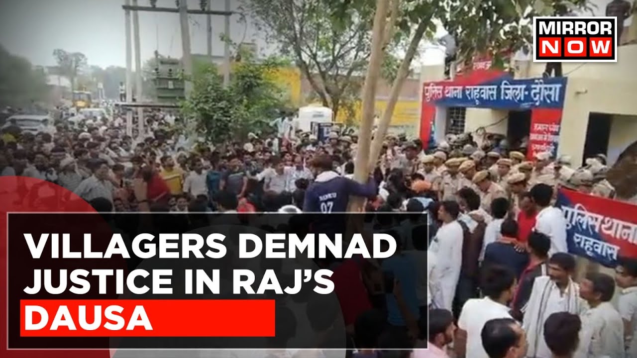 Dausa Minor Case: People Demand Justice As Massive Protest Errupts In Support Of Victim
