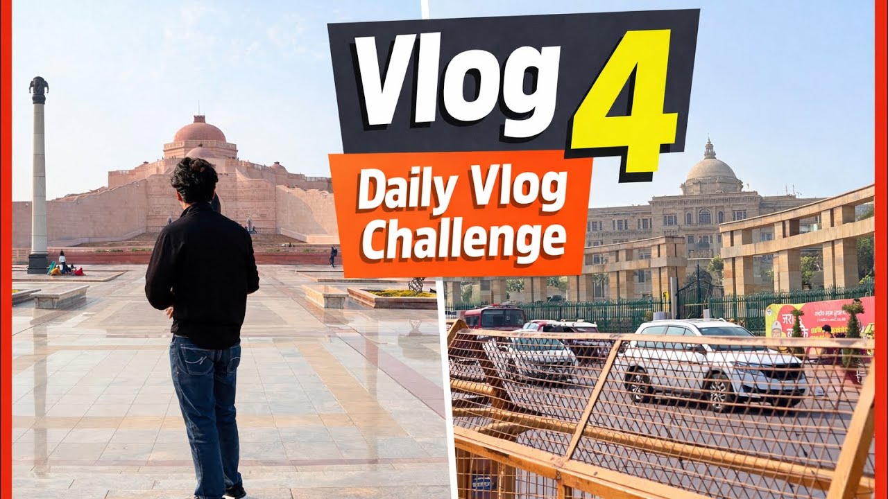 Ambedkar Park | Lucknow | Vlog 4 | Daily Vlog Challenge 