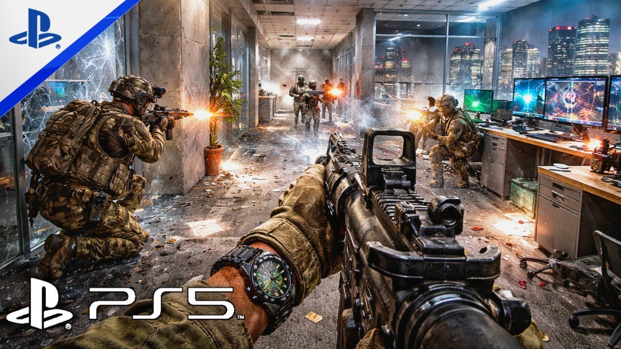 Infiltrate Enemy Military Bases | Highrise MW3 | PS5 Gameplay 