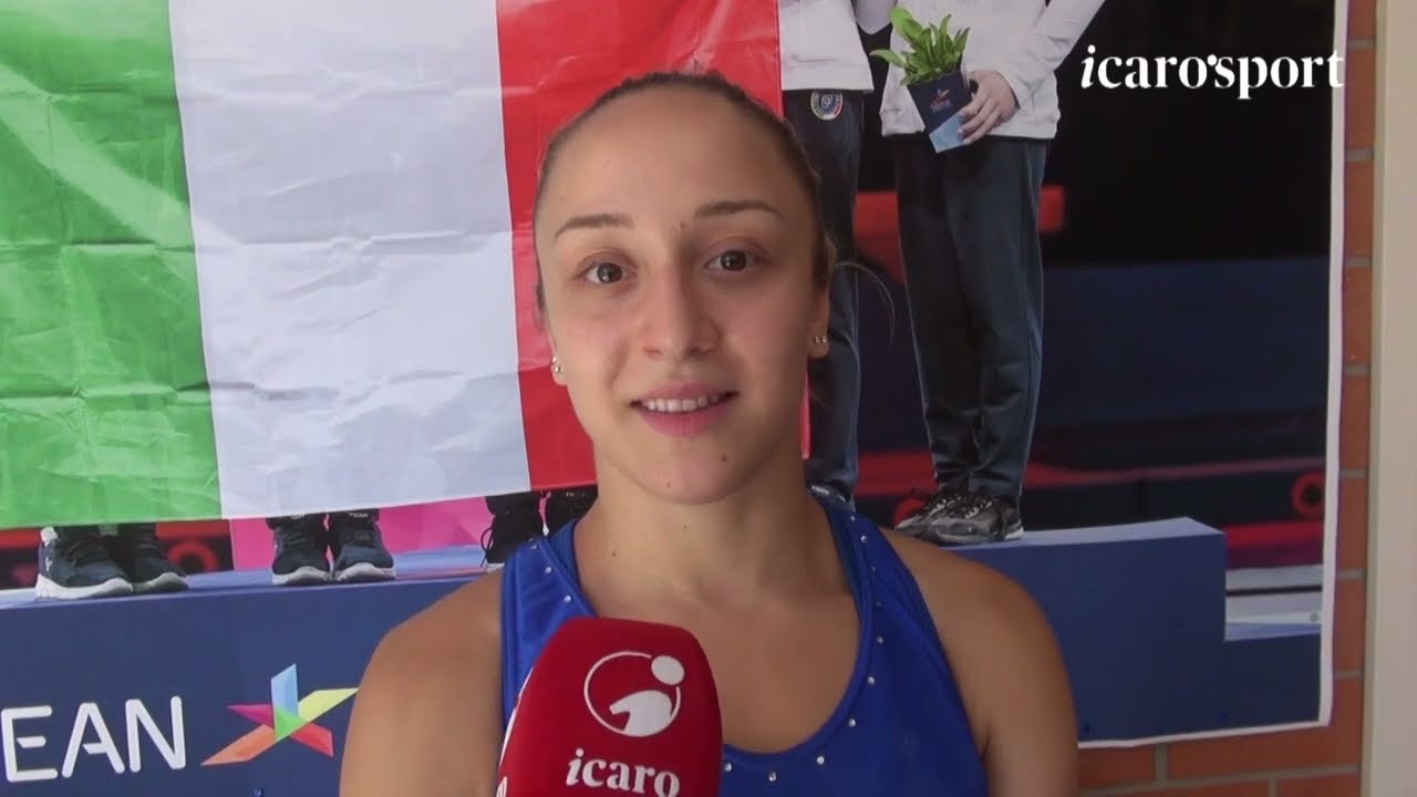 Icaro Sport. Stage della Nazionale di Ginnastica Artistica a Riccione, intervista a Martina Maggio