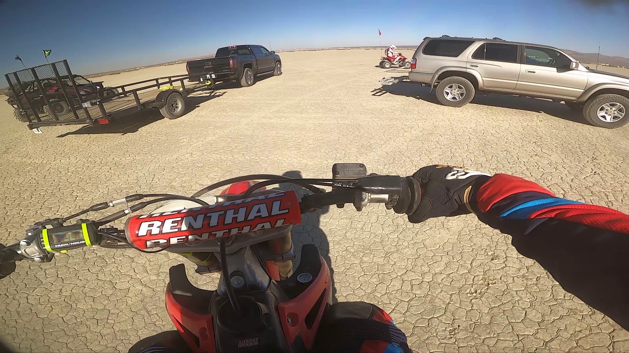 El Mirage OHV: Dry Lake Bed | CRF450R | TRX400EX | Tracker XTR1000