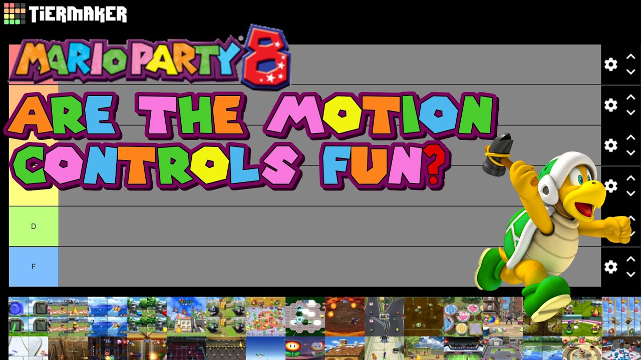 Ranking Every Minigame In Mario Party 8