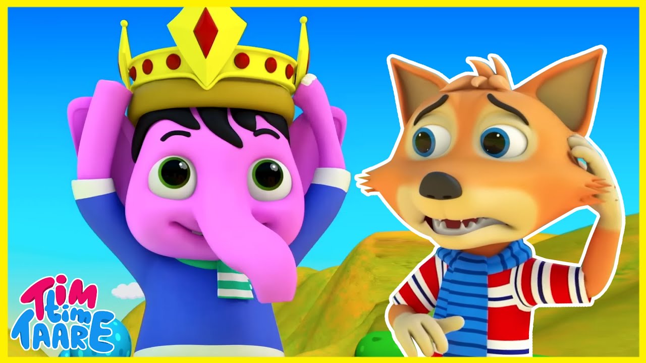Ek Jungle Mein Ek Hathi Rehta Tha, एक हाथी रहता था, Elephant Song and Hindi Rhymes for Kids