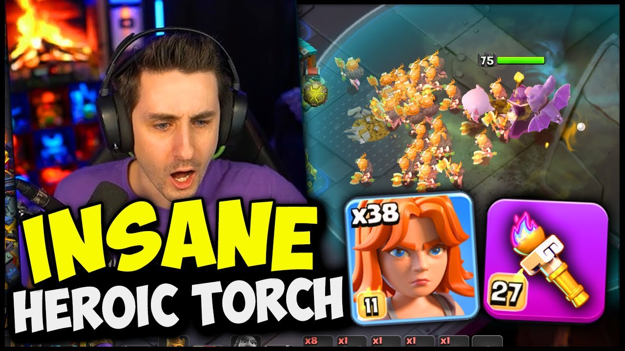 1st EVER Attempt Using Heroic Torch and THIS is INSANE!!
