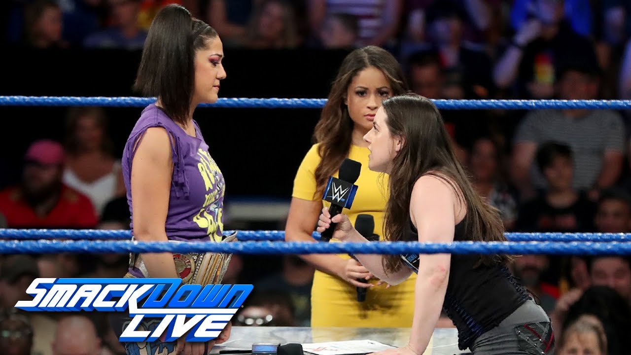 Bayley and Nikki Cross sign their Extreme Rules contract: SmackDown LIVE, July 9, 2019