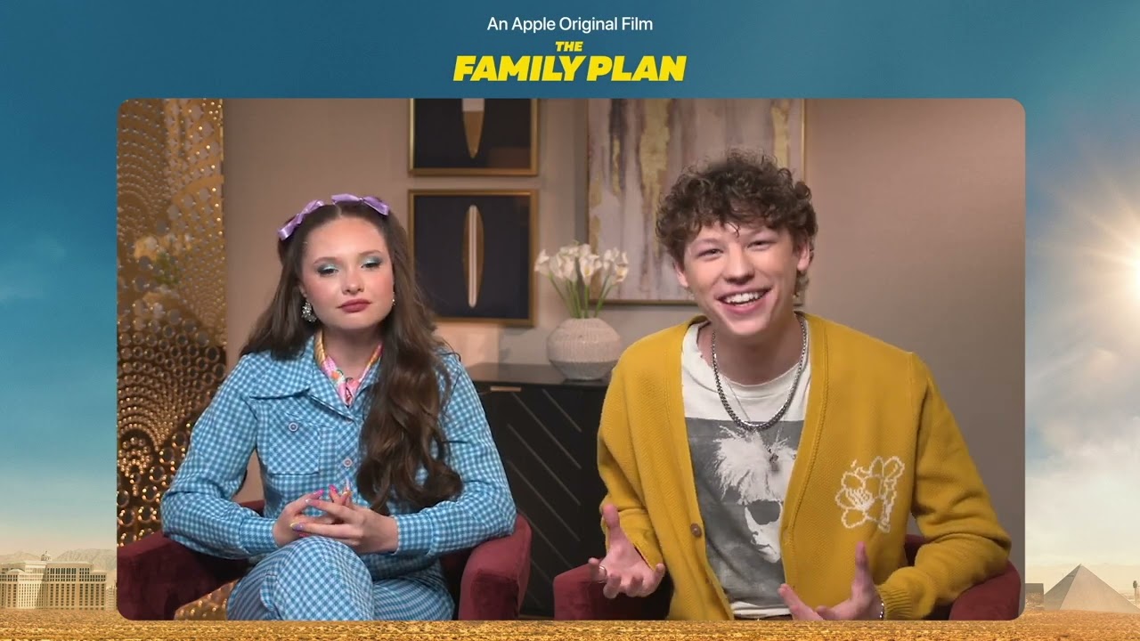 The Family Plan Interview: Zoe Margaret Colletti & Van Crosby on Playing Siblings