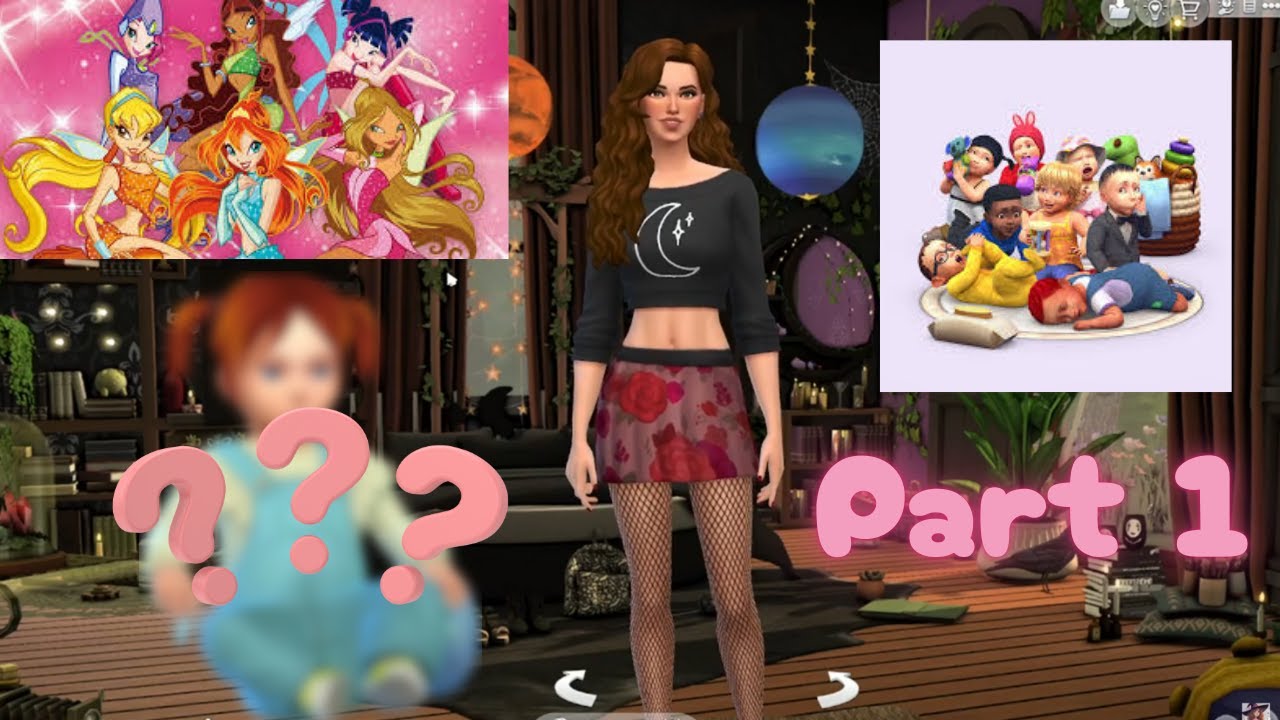 RAISING WINX CLUB GIRLS IN THE SIMS 4