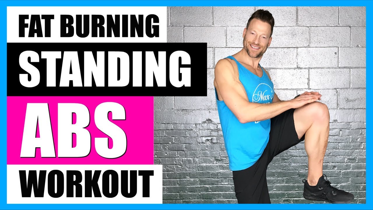 STANDING ABS WORKOUT (Fat Burning) 🔥🔥 | 10 Min. Standing Abs Workout No Equipment- LIVE!