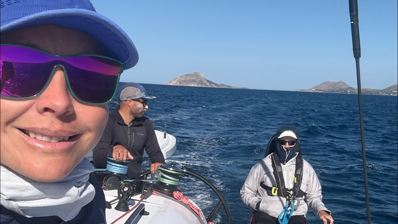 One Day Sailing in Greece.