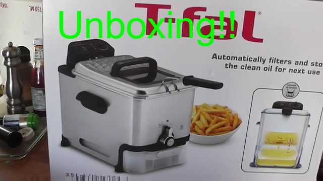 Unboxing T-fal EZ Clean 3.5L Deep Fryer