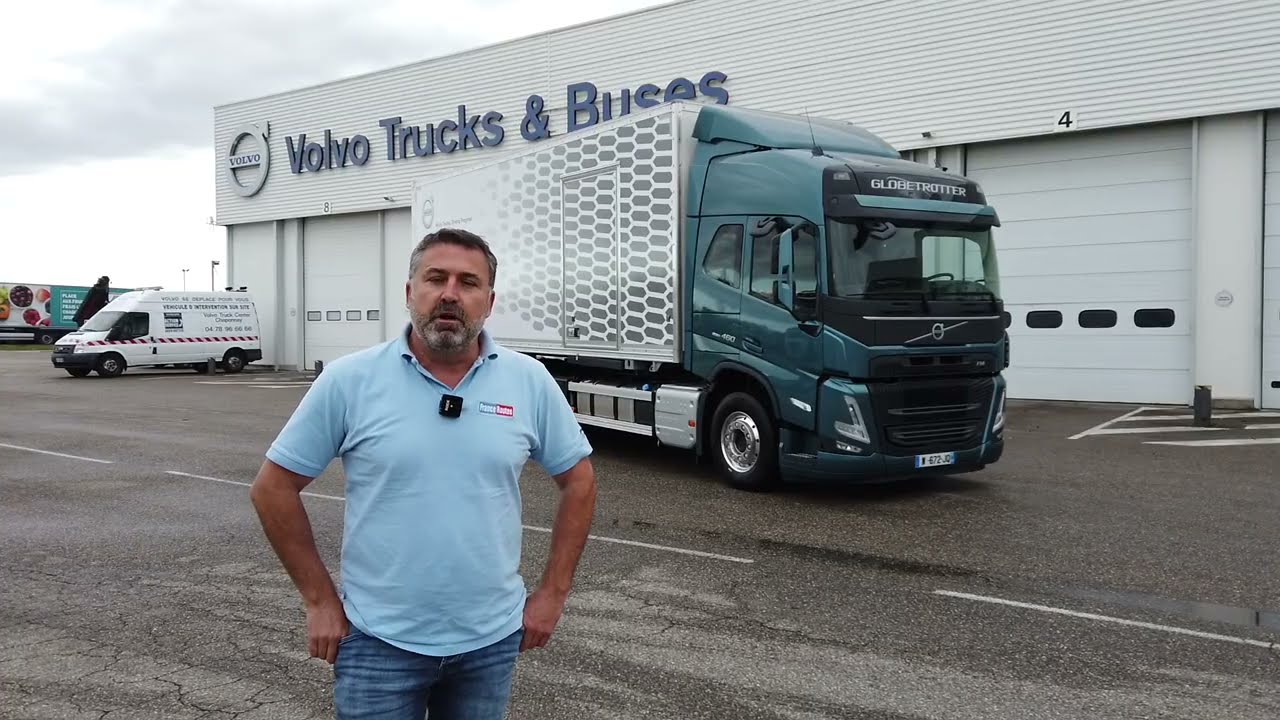 Essai FranceRoutes du nouveau camion Volvo FM