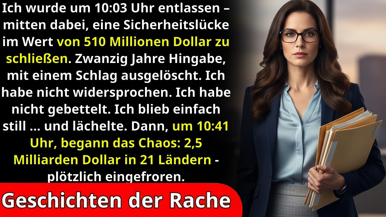 Um 1003 Uhr wurde ich gefeuert – um 1041 Uhr brachen 2,5 Milliarden in 21 Nationen zusammen