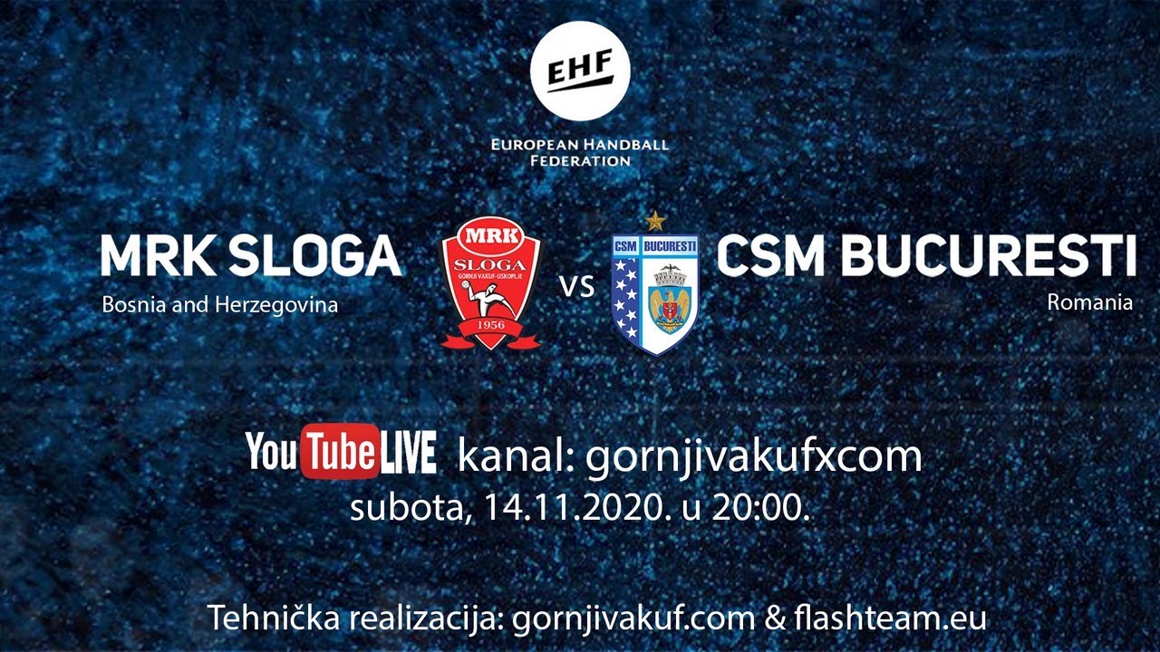 MRK Sloga - CSM Bucuresti