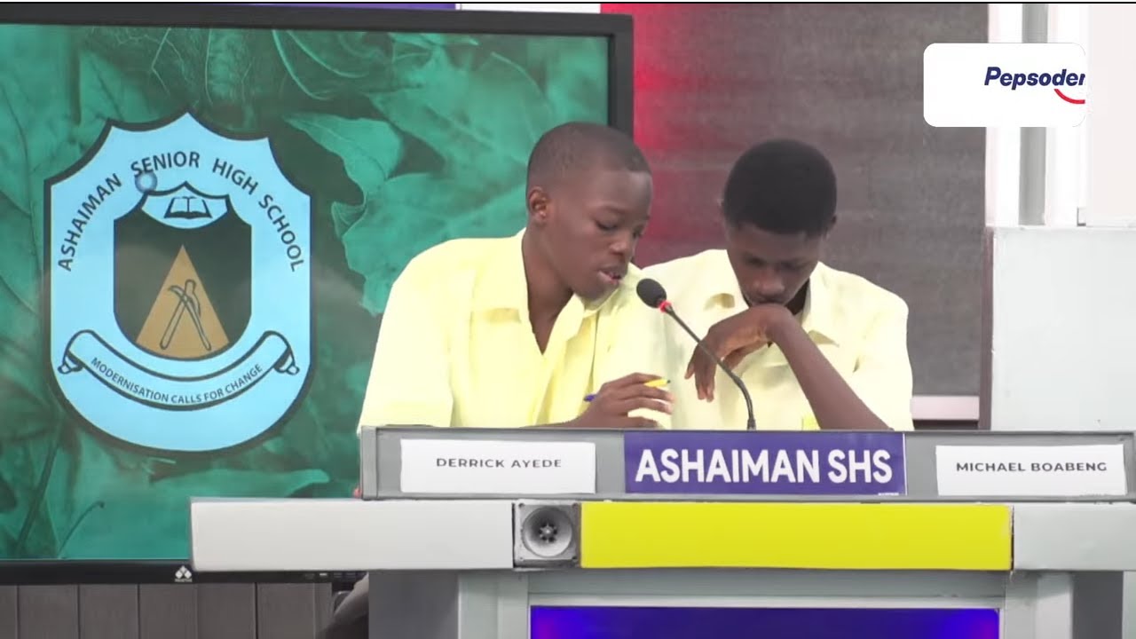 Prelims Livestream: Ashaiman SHS vs Aggrey Memorial SHS vs Ghana-Lebanon Islamic SHS #NSMQonJoy
