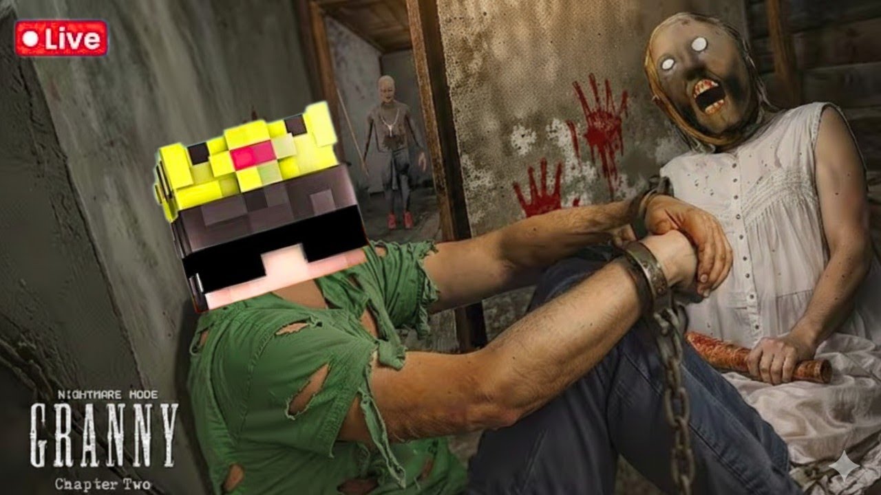 🛑 GRANNY IS HUNTING ME LIVE 😱 | Horror Escape Gone Wrong