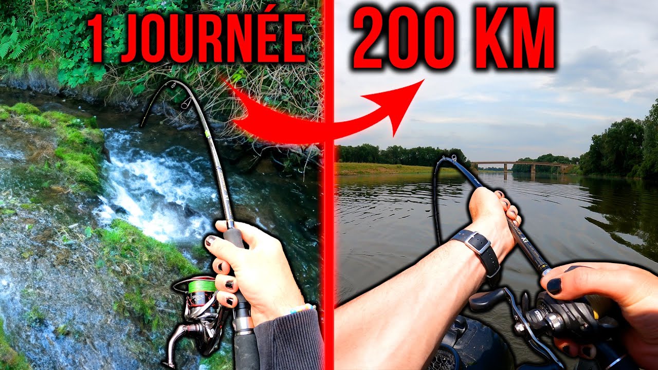 1 Journée pour Pêcher cette Rivière de la Source à l'Embouchure ! (Ft Tristan Hedouin)