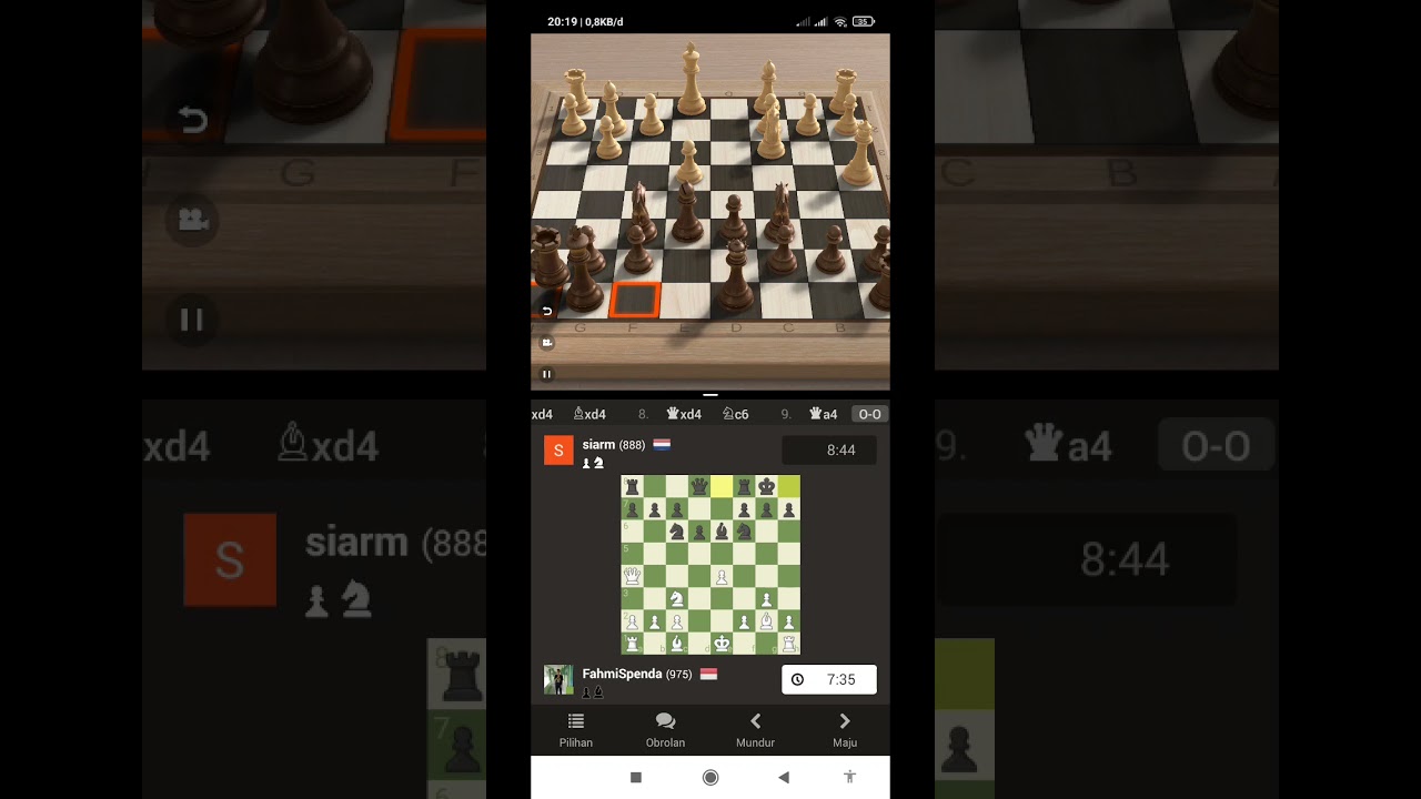 Tutorial / Cara curang bermain catur Online di chess.com atau apapun. Video Part 1 .