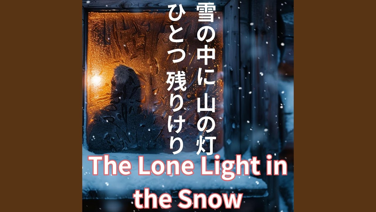 แสงตะเกียงเดียวดายกลางหิมะ 雪の中に...