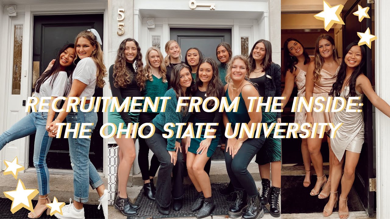 Sorority Recruitment Vlog and Outfits at The Ohio State University 2020