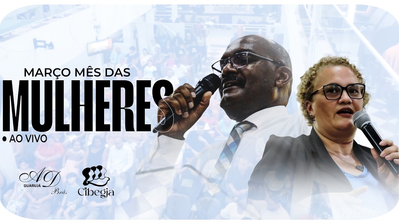 Culto: quinta feira de março mês das Mulheres 02 - Pr. Robson C. Barcellar | 12/03/2026