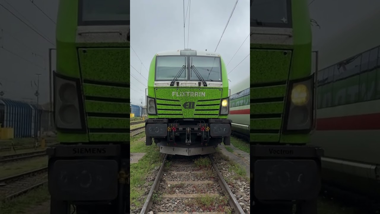 #flixbus #flixtrain #pause #eisenbahn #vectron #viralvideo #stuttgart #arbeit
