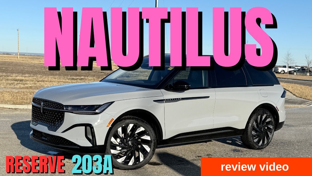 Обзор Lincoln Nautilus Reserve 203A 2026 года — Gray Matter Metallic | Пакет Jet