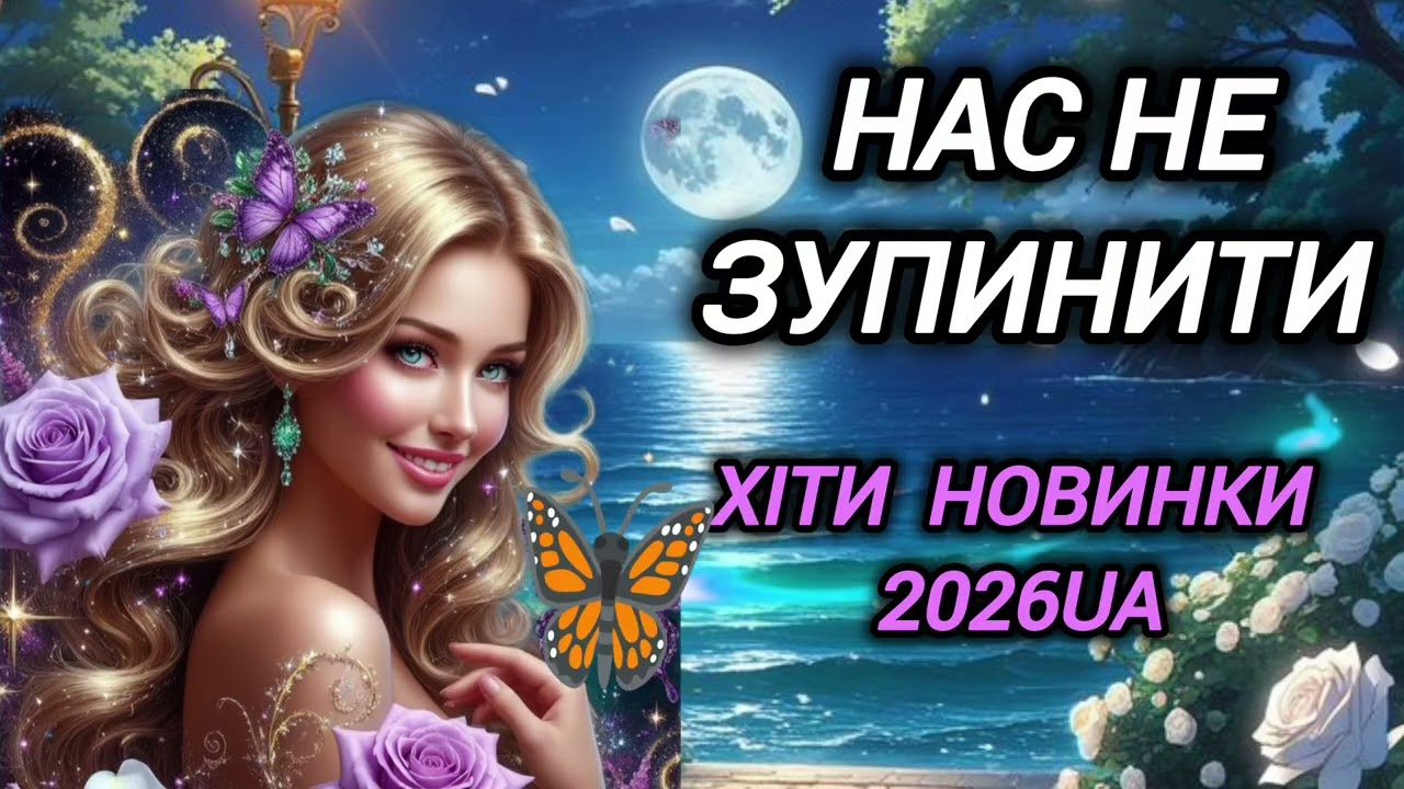 💥 Кращі українські хіти 2025-2026.Пісні про кохання.Музика в машину.