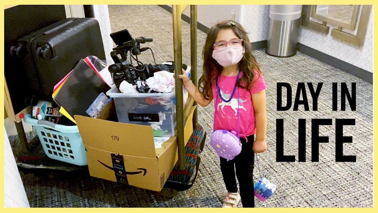 DAY IN LIFE | Living in a Hotel?!?