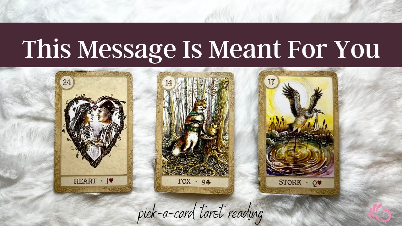 This Message Is For You! Messages From Spirit You Need To Hear. // pick a card tarot reading