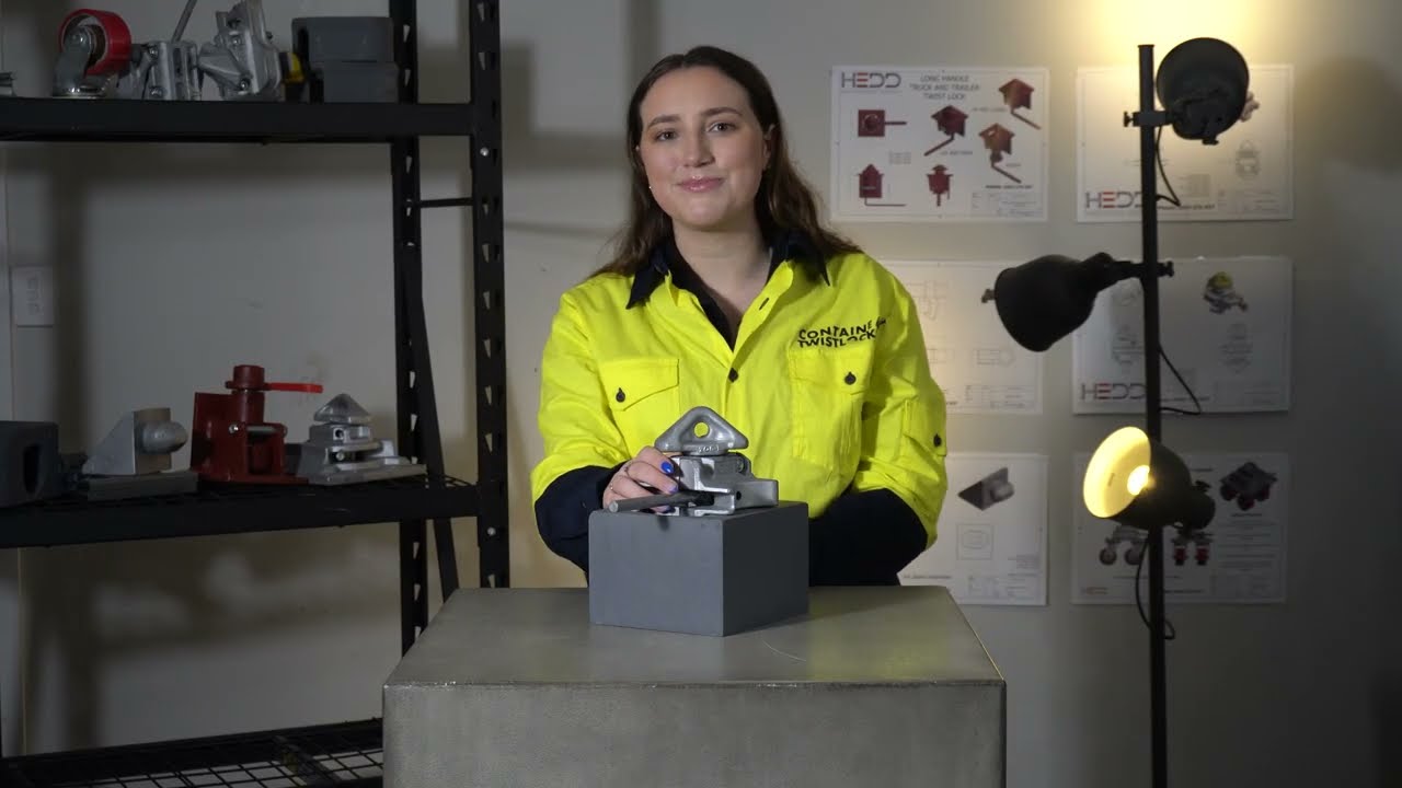 500kN Double Ended Twist Locks: Guide to Vertical Container Stacking & Operation Manual - CHDTL