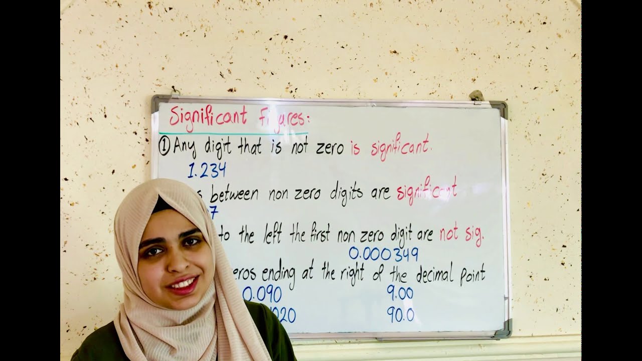 General Chemistry 101, significant figures (part 1) , chapter 1, video 4