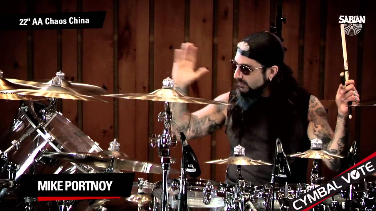 CYMBAL VOTE - Mike Portnoy Reviews the 22" AA Chaos China