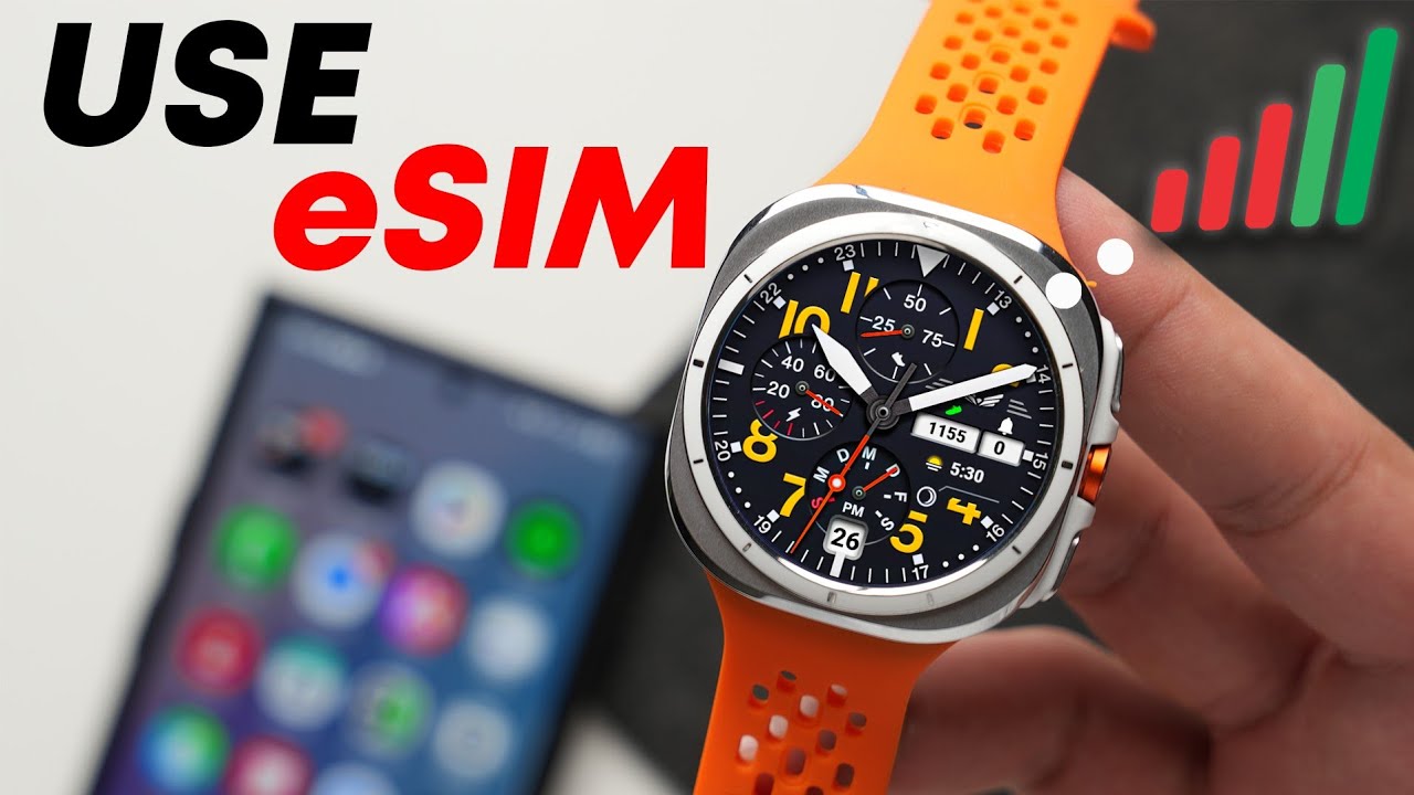 How To Use eSIM On Samsung Galaxy Watch Ultra?
