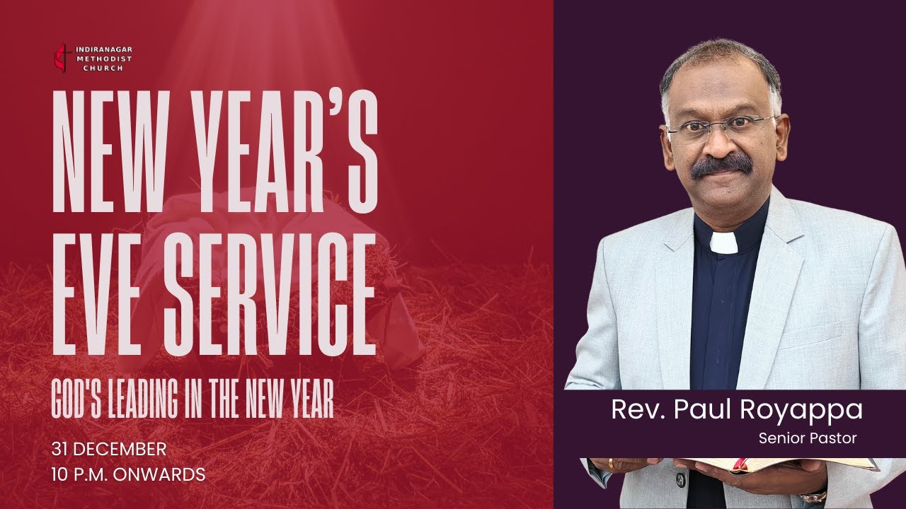 God's Leading in the New Year | 31 Dec 25 | 10 pm | New Year's Eve Service Live