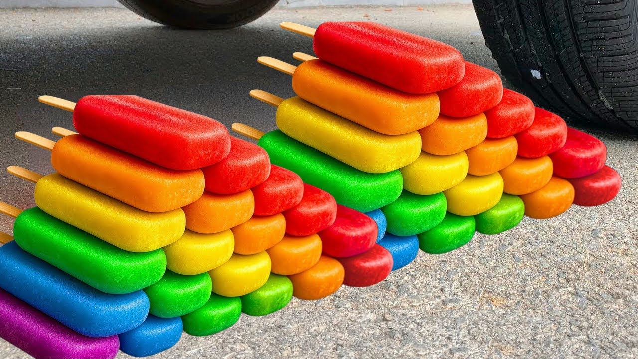 Car vs Objects: Crushing Crunchy & Soft Things by Car | Crushing Everything Under a Car!