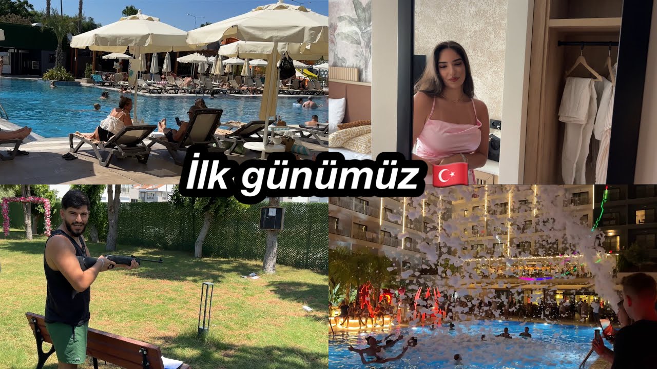 OTEL TURU VLOG🇹🇷 - OTELİMİZİ GEZİYORUZ!
